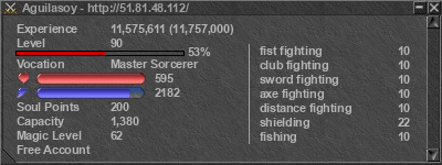 Signature for player Aguilasoy