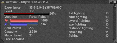 Signature for player Akatsuki