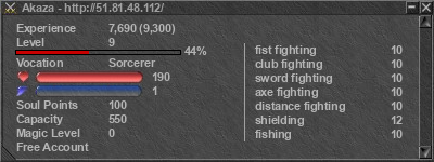 Signature for player Akaza