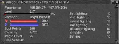 Signature for player Amigo De Rompeanos