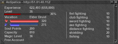 Signature for player Antipatica