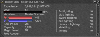 Signature for player Ballamutek