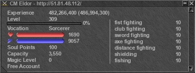 Signature for player CM Eldor