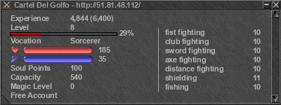 Signature for player Cartel Del Golfo