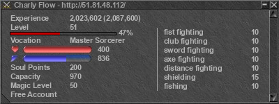 Signature for player Charly Flow