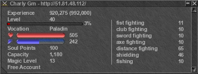 Signature for player Charly Gm