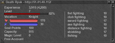 Signature for player Death Ryuk