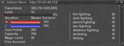 Signature for player Guliver Atom