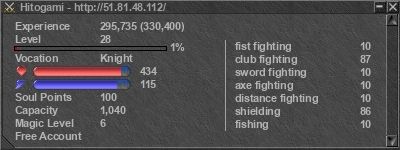 Signature for player Hitogami