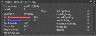 Signature for player Hunty