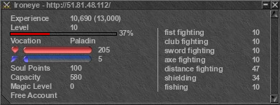 Signature for player Ironeye