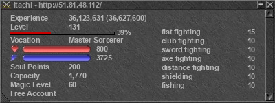 Signature for player Itachi