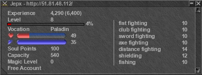 Signature for player Jepx