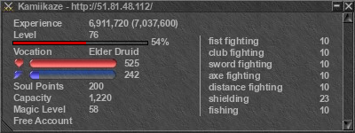 Signature for player Kamiikaze