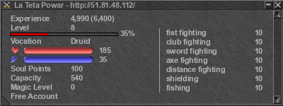 Signature for player La Teta Powar