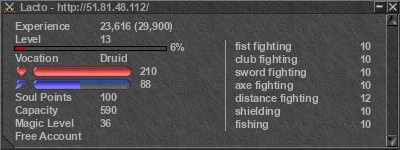 Signature for player Lacto