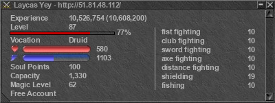 Signature for player Laycas Yey