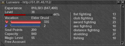 Signature for player Lunware