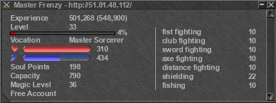 Signature for player Master Frenzy