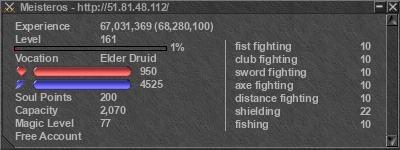 Signature for player Meisteros