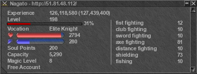 Signature for player Nagato