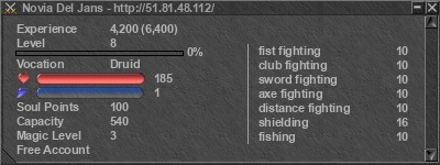 Signature for player Novia Del Jans