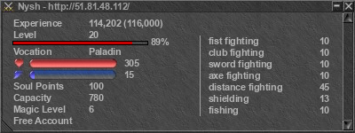 Signature for player Nysh