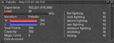 Signature for player Paladin