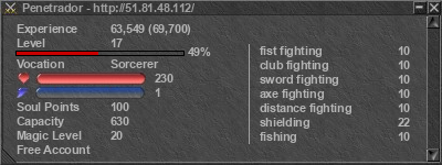 Signature for player Penetrador