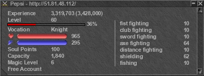 Signature for player Pepsi