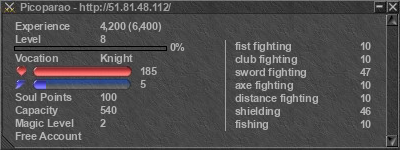 Signature for player Picoparao