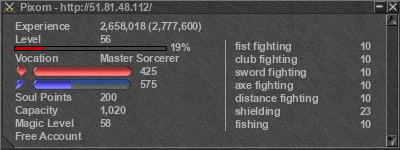 Signature for player Pixom