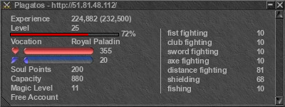 Signature for player Plagatos