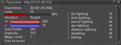 Signature for player Popochas