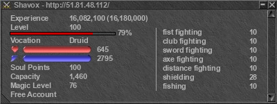 Signature for player Shavox