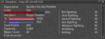 Signature for player Shoykan