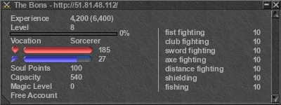 Signature for player The Bons