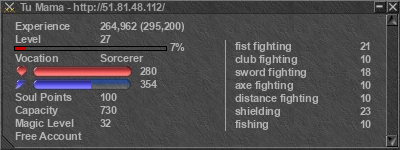 Signature for player Tu Mama