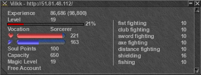 Signature for player Vilkk