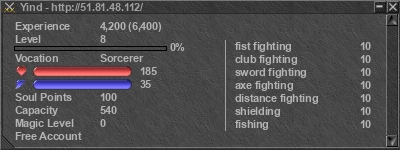 Signature for player Yind