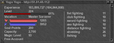 Signature for player Yogo Yogo