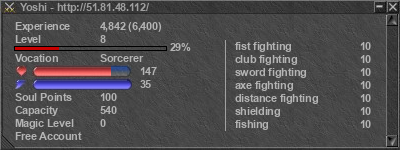 Signature for player Yoshi