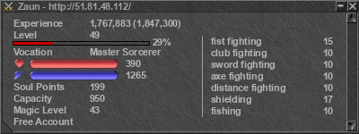 Signature for player Zaun